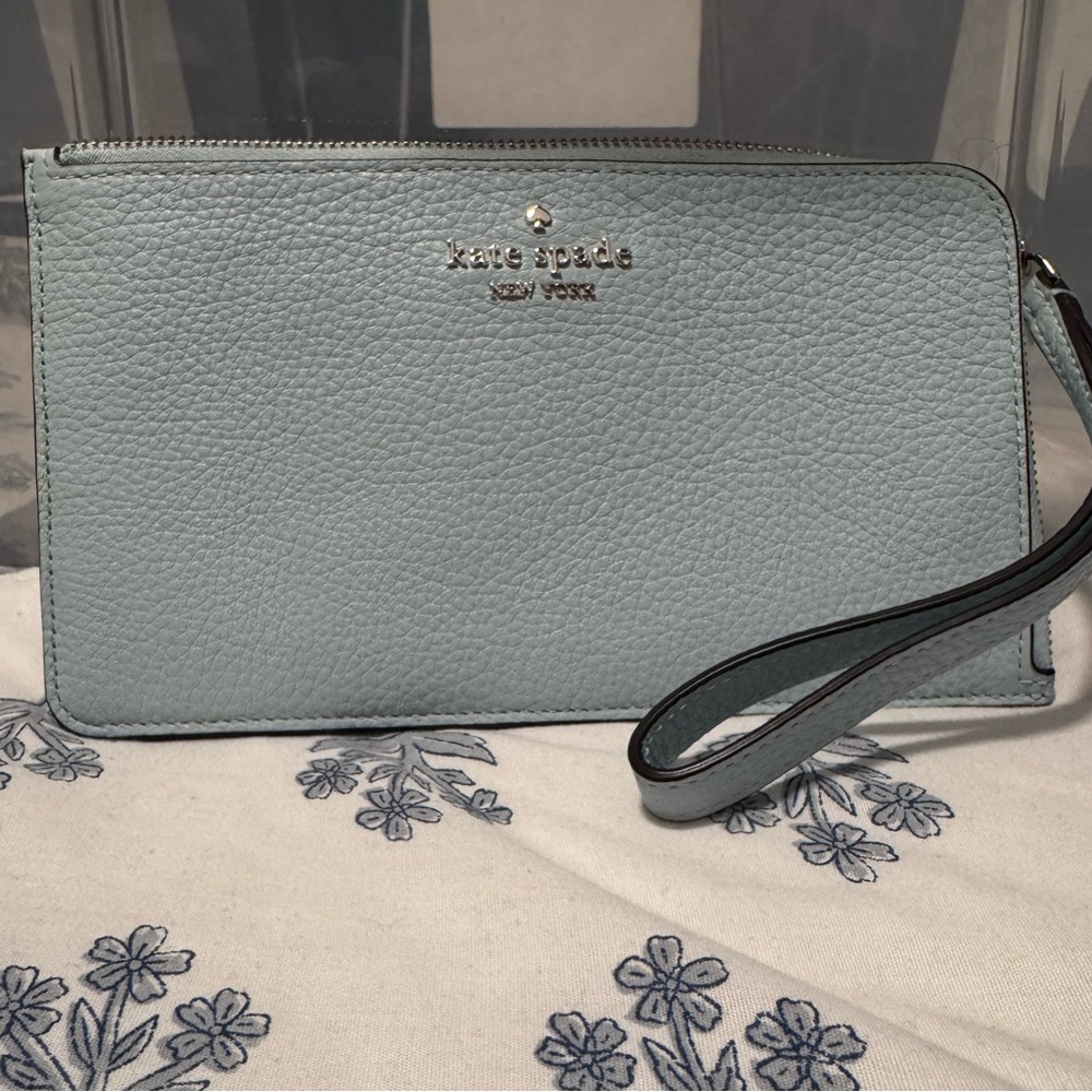 Kate Spade Sky Blue Wristlet